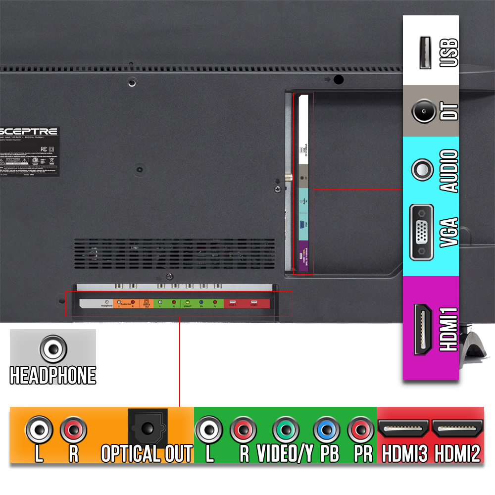 X505BVFSRC 50" LED HDTV